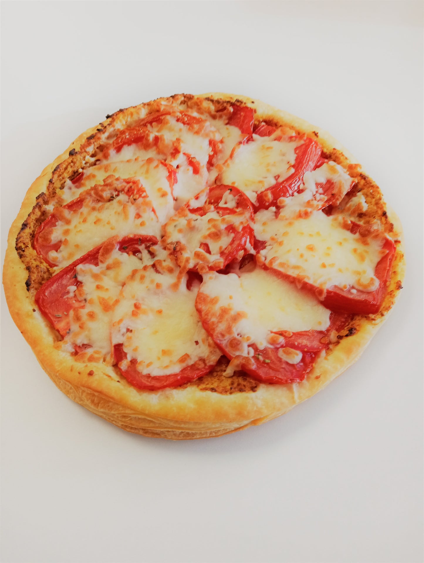 Tarte fine tomate et fromage
