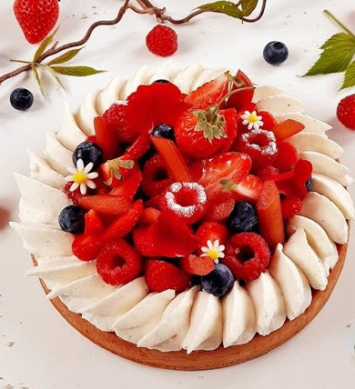 🍓 Tarte “Jardin de Fraises”