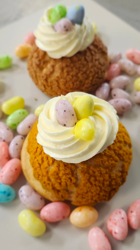 Choux craquelin érable ou citron