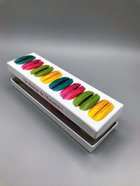 Assortiment de macarons - Boite de 5 Saveur Érable