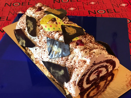 Bûche de Noël crème au beurre 100% pur beurre. no 4